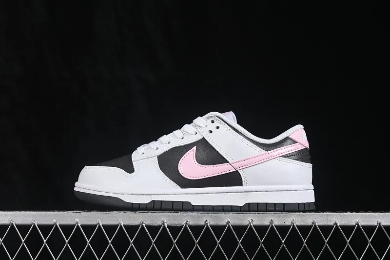 All categories Nk SB Dunk series Nk SB Dunk Low low-top sneakers Nike SB Dunk Low white, black and pink low-top casual sneakers IB8510-100